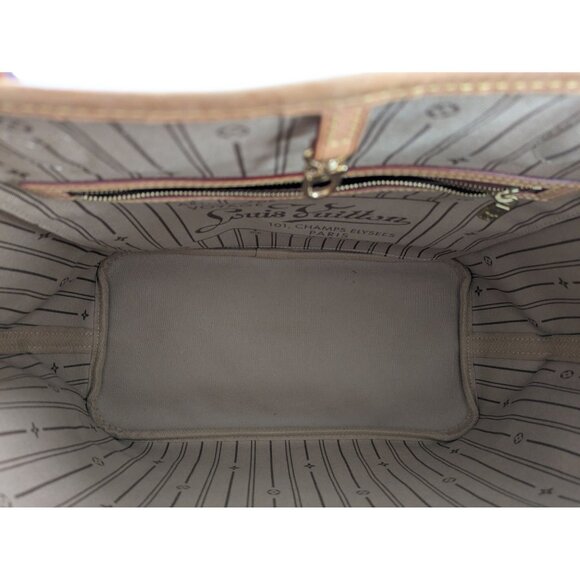 Louis Vuitton Monogram Neverfull MM Tote Bag PLUS Clemence Wallet - Picture 9 of 16